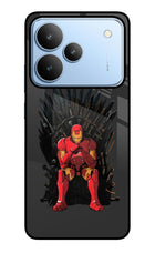 Ironman Throne Realme P4 Glass Case