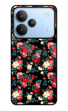 Rose Pattern Realme P4 Glass Case