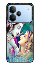Lord Radha Krishna Realme P4 Glass Case