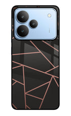 Geometric Pattern Realme P4 Glass Case