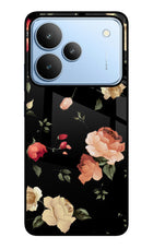 Flowers Realme P4 Glass Case