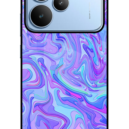Glitter Realme P4 Glass Case