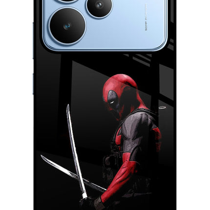 Deadpool Realme P4 Glass Case
