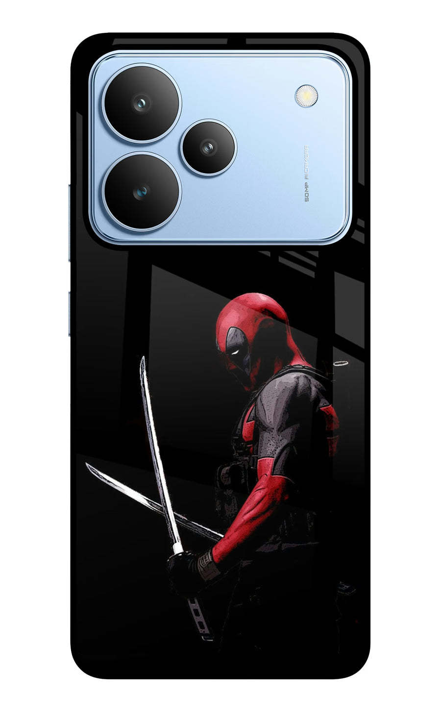Deadpool Realme P4 Back Cover, Glass case