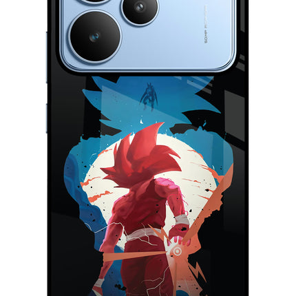 Goku Realme P4 Glass Case