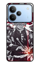Demon Slayer Realme P4 Glass Case