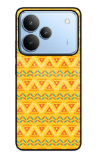 Tribal Pattern Realme P4 Glass Case