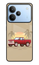 Desert Classic Drive Realme P4 Glass Case