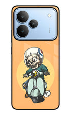 Undead Biker Realme P4 Glass Case