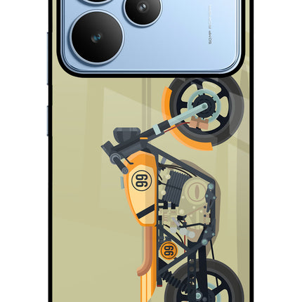 Vertical Speedster Realme P4 Glass Case