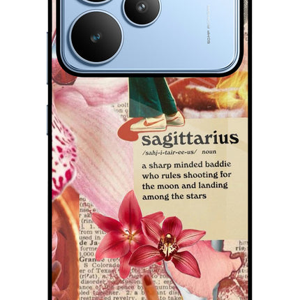 Sagittarius Zodiac Realme P4 Glass Case