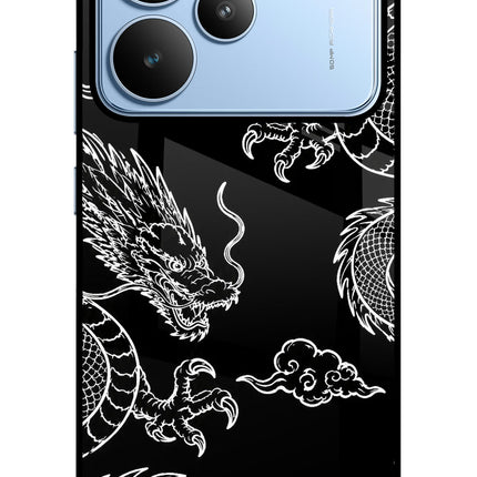 Twin Dragons Realme P4 Glass Case