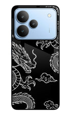 Twin Dragons Realme P4 Glass Case