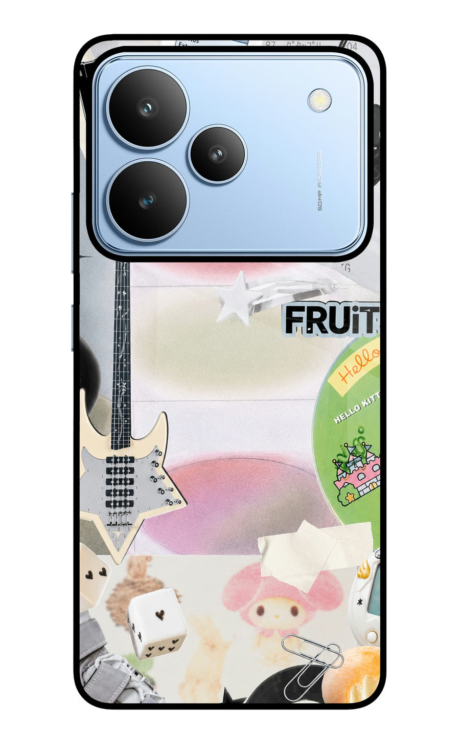 Softcore case Realme P4 Back Cover, Glass case