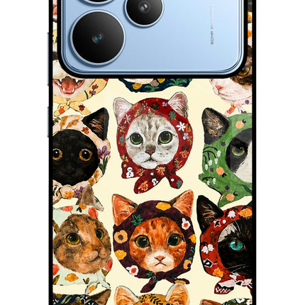 Cool Cat Realme P4 Glass Case