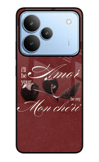 Velvet Cherry Realme P4 Glass Case