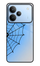 Blue Web Realme P4 Glass Case
