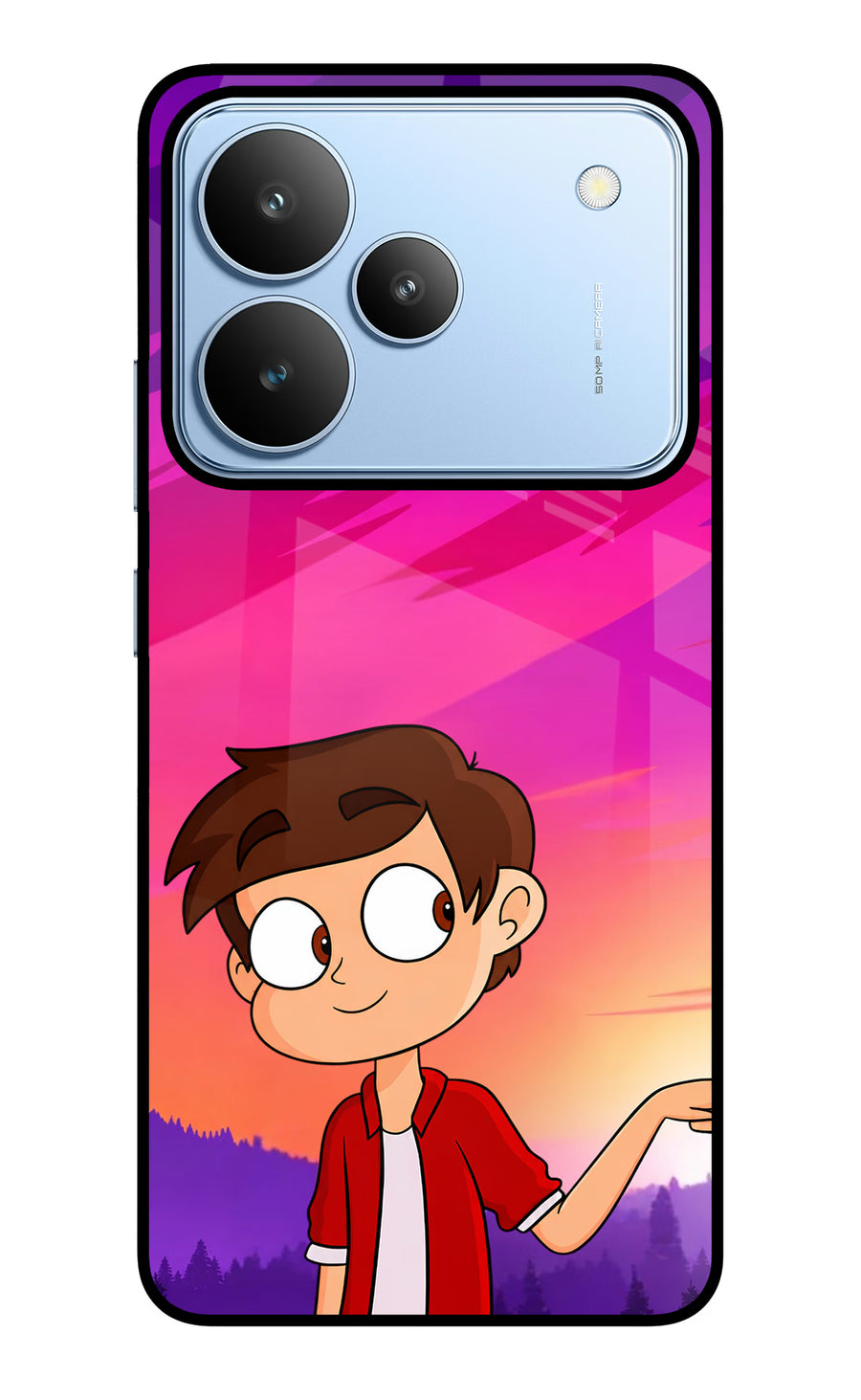 Marco Sunset Realme P4 Back Cover, Glass case
