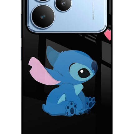 Stitch Crush Realme P4 Glass Case