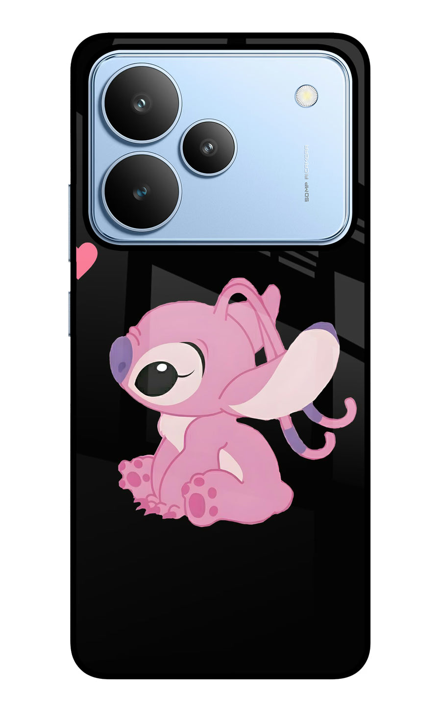 Angel Crush Realme P4 Back Cover, Glass case