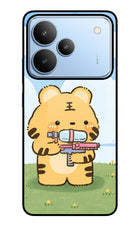Tiger Treat Realme P4 Glass Case