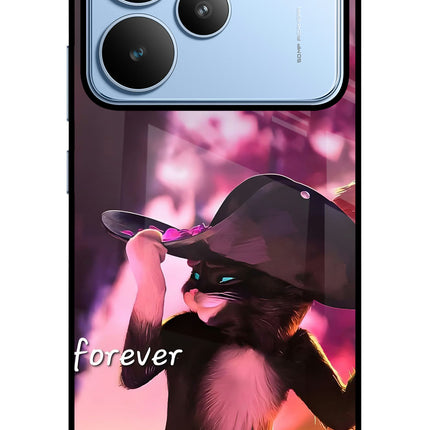 Forever Cat Realme P4 Glass Case