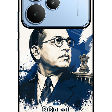 Dr. Ambedkar Visionary Realme P4 Glass Case