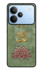 Om & Lotus Realme P4 Glass Case