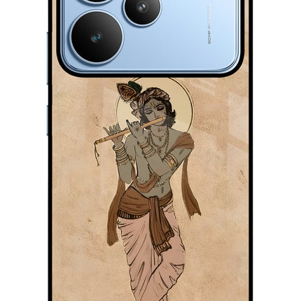 Krishna Realme P4 Glass Case