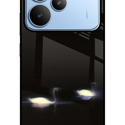 Silent Swans Realme P4 Glass Case