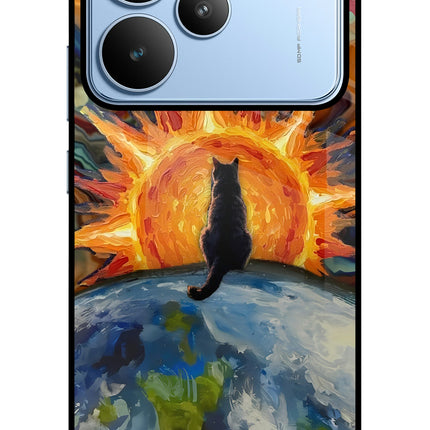 Sunrise Beyond Realme P4 Glass Case Back Cover by Casekaro