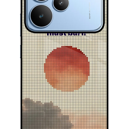 Pixel Sun Realme P4 Glass Case
