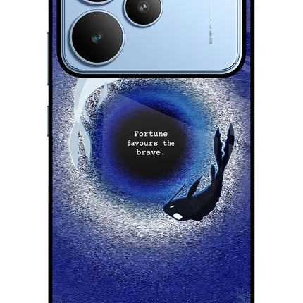 Dark Koi Realme P4 Glass Case