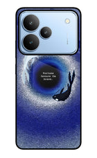 Dark Koi Realme P4 Glass Case