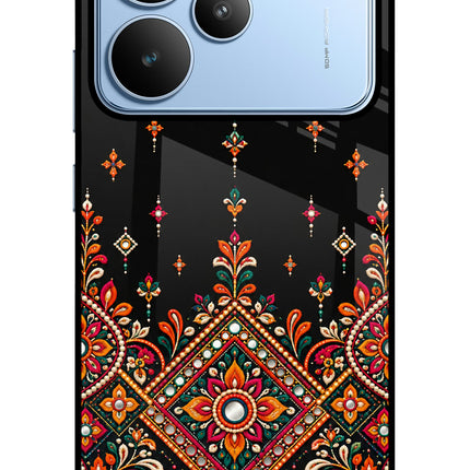 Noir Mehfil Realme P4 Glass Case