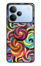 Spiral Pattern Realme P4 Pop Case by Casekaro