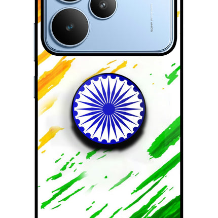 Indian Flag Ashoka Chakra Realme P4 Pop Case by Casekaro