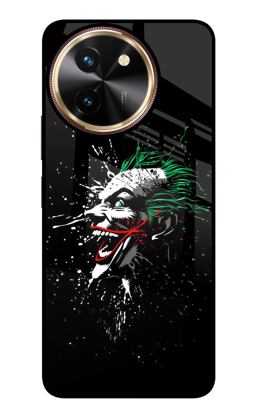 Joker Vivo T3x Back Cover, Glass case