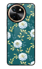 Flowers Vivo T3x Glass Case