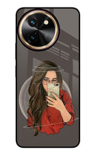 Selfie Queen Vivo T3x Glass Case