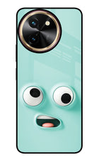 Funny Cartoon Vivo T3x Glass Case