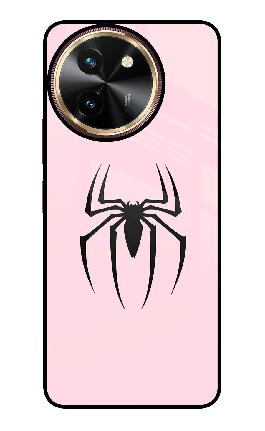 Peter Symbol Vivo T3x Back Cover, Glass case