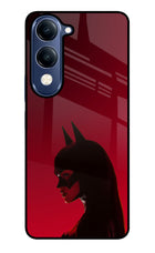 Night Thief Vivo V40 Lite Glass Case Back Cover by Casekaro