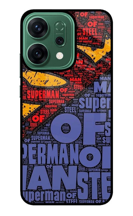 Superman Oppo Reno14 5G Glass Case