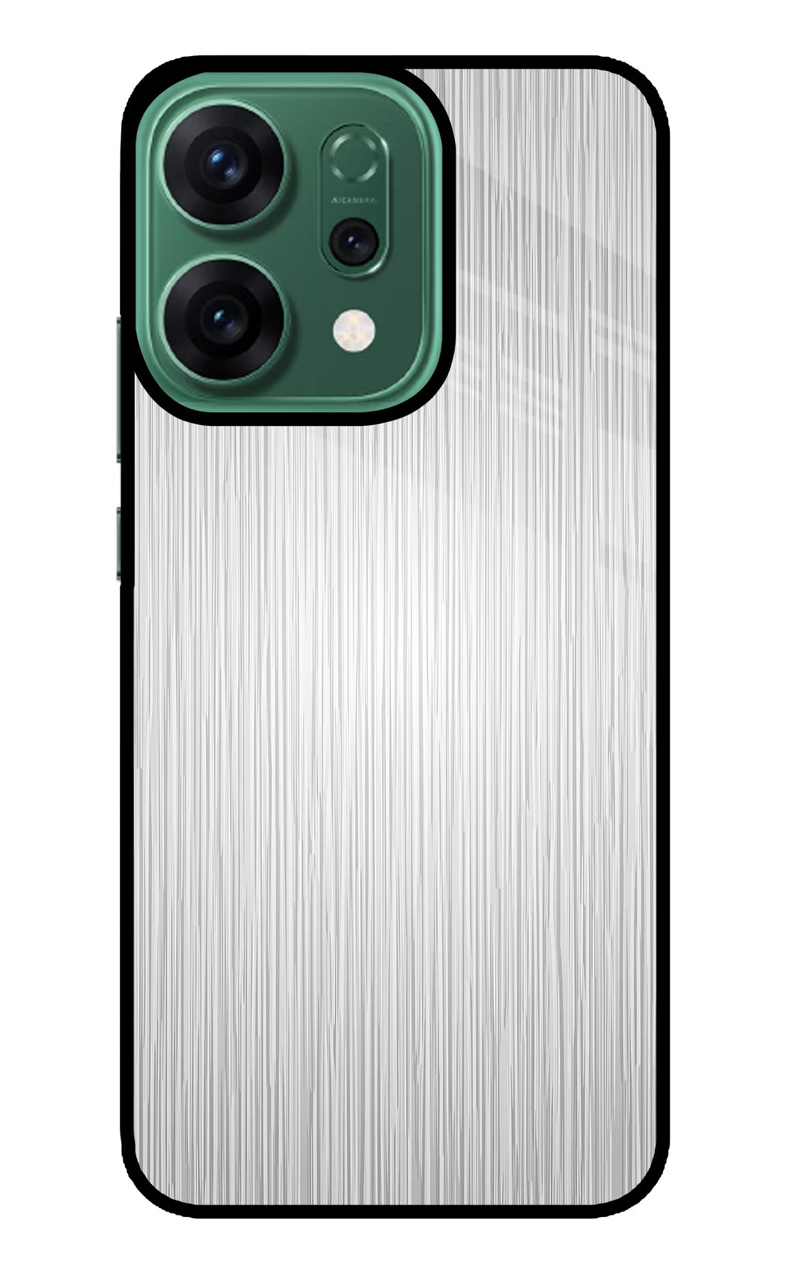 Wooden Grey Texture Oppo Reno14 5G Glass Case Back Cover by Casekaro