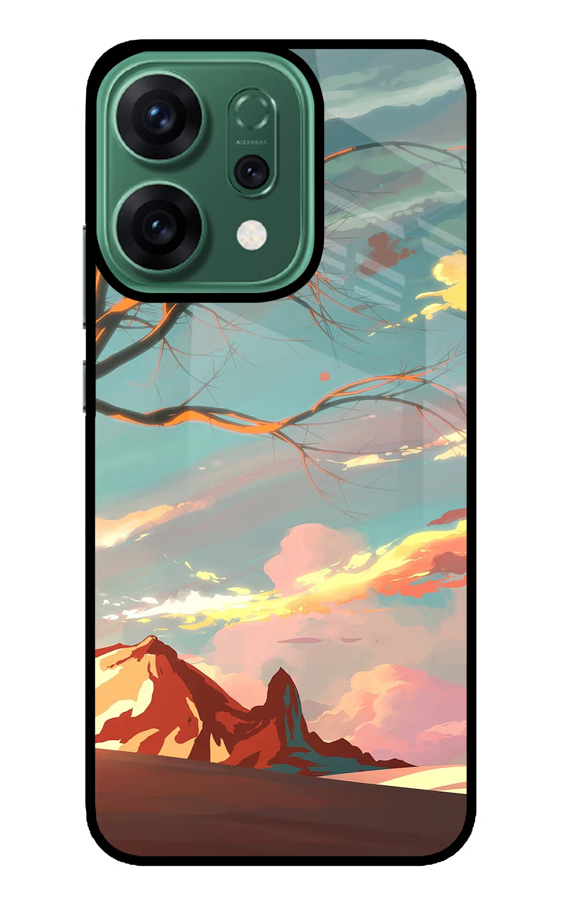 Scenery Oppo Reno14 5G Glass Case Back Cover by Casekaro