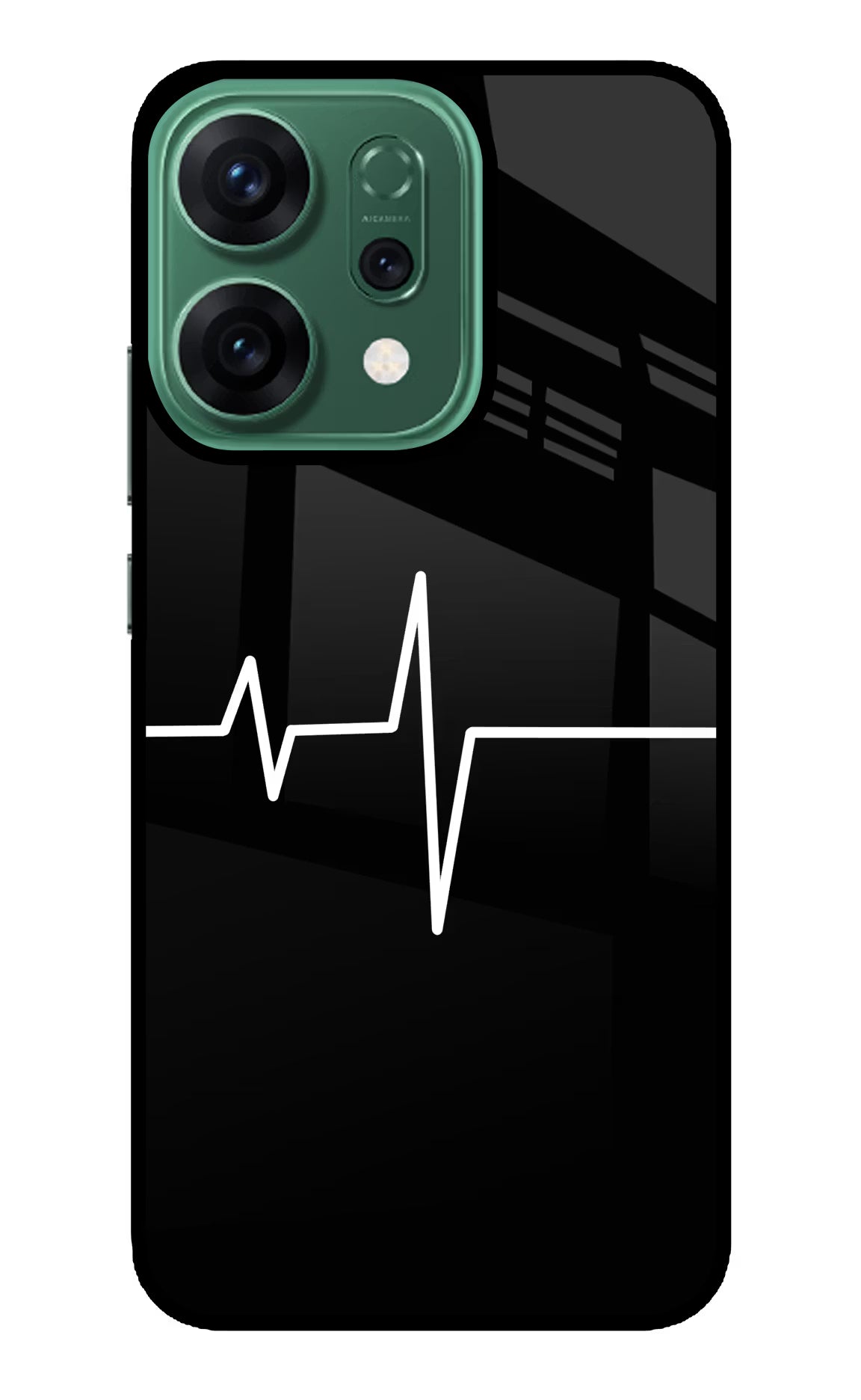 Heart Beats Oppo Reno14 5G Glass Case