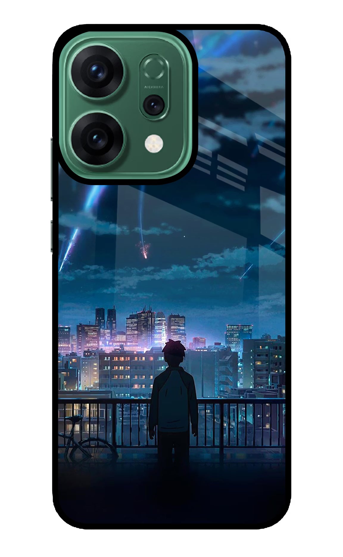 Anime Oppo Reno14 5G Glass Case Back Cover by Casekaro