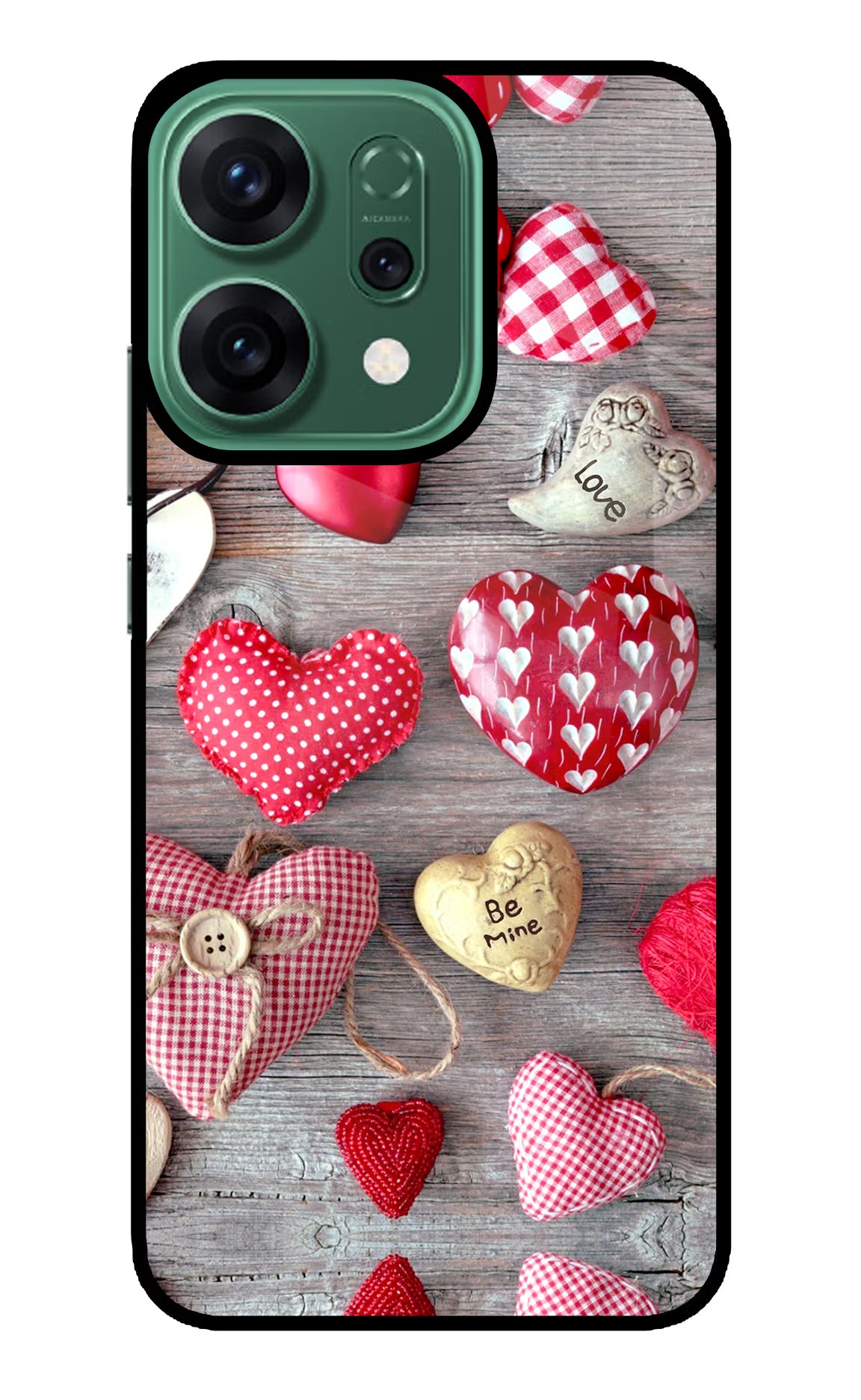 Love Wallpaper Oppo Reno14 5G Glass Case