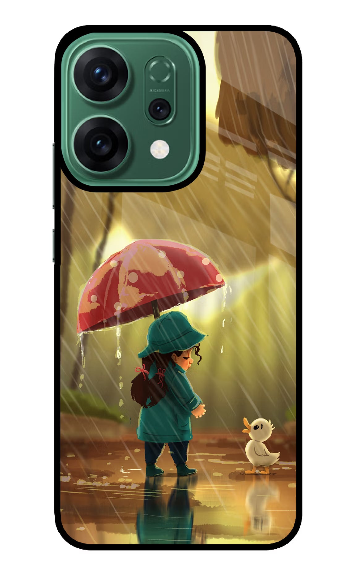 Rainy Day Oppo Reno14 5G Glass Case